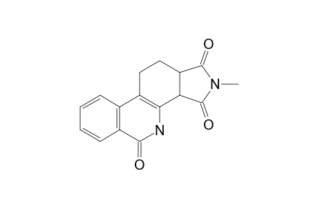 2-Methyl-4,10,11,11a-tetrahydro-1H-pyrrolo[3,4-c]phenanthridine-1,3,5(2H,3aH)-trione