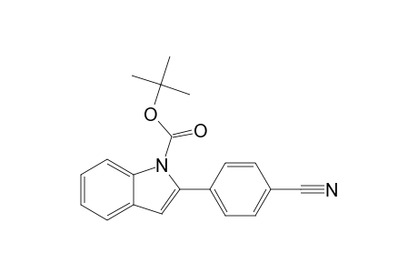 2-(4'-CYANOPHENYL)-INDOLE-1-CARBOXYLIC-ACID-TERT.-BUTYLESTER