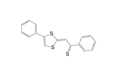.alpha.-(5-phenyl-1,3-dithiol-2-ylidene)thioacetophenone