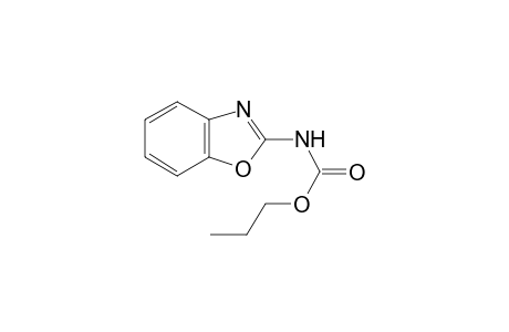 N-(1,3-benzoxazol-2-yl)carbamic acid propyl ester