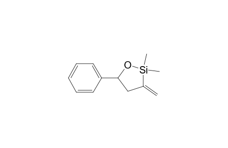 2,2-dimethyl-3-methylene-5-phenyl-1-oxa-2-silacyclopentane