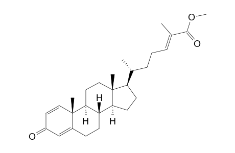 METHYL-(24-E)-3-OXOCHOLESTA-1,4,24-TRIEN-26-OATE