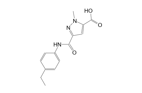 3-[(4-ethylanilino)carbonyl]-1-methyl-1H-pyrazole-5-carboxylic acid
