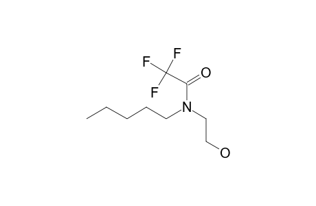 N-(2-Hydroxyethyl)trifluoroacetamide, N-(N-pentyl)-