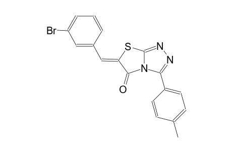 (6Z)-6-(3-bromobenzylidene)-3-(4-methylphenyl)[1,3]thiazolo[2,3-c][1,2,4]triazol-5(6H)-one
