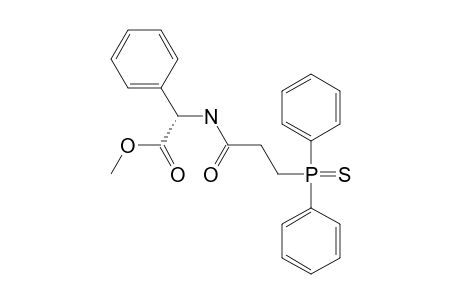 (S)-2-(3'-DIPHENYLPHOSPHINOTHIOYL)-PROPANAMIDO-2-PHENYLETHANOIC_ACID_METHYLESTER
