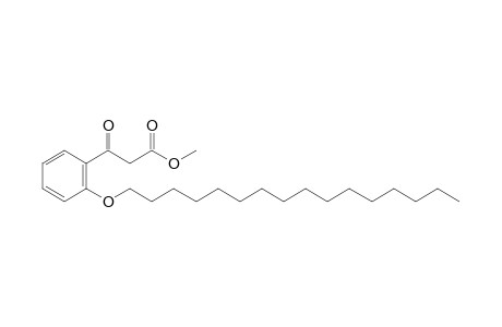 [o-(hexadecyloxy)benzoyl]acetic acid, methyl ester