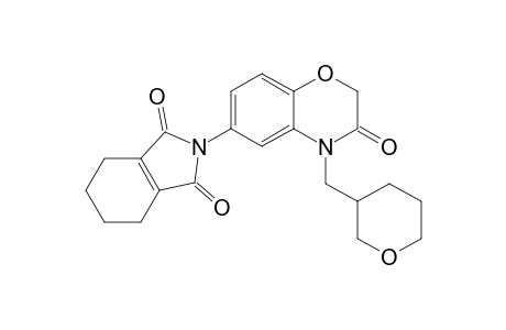 1H-Isoindole-1,3(2H)-dione, 2-[3,4-dihydro-3-oxo-4-[(tetrahydro-2H-pyran-3-yl)methyl]-2H-1,4-benzoxazin-6-yl]-4,5,6,7-tetrahydro-