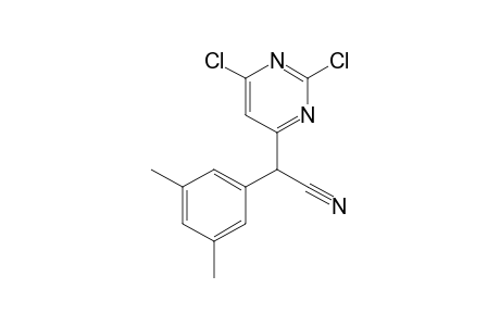 2-(2,6-Dichloropyrimidin-4-yl)-2-(3,5-dimethylphenyl)acetonitrile