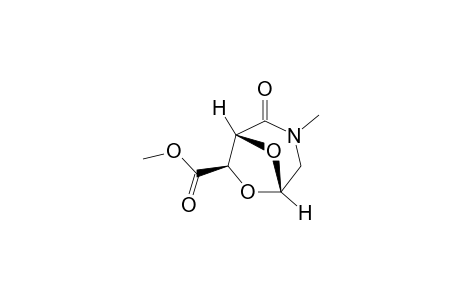 Methyl (1R,5S,7R)-3-Methyl-2-oxo-6,8-dioxa-3-azabicyclo[3.2.1]octane-7-exo-carboxylate