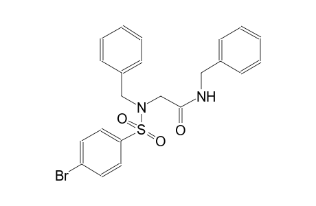 acetamide, 2-[[(4-bromophenyl)sulfonyl](phenylmethyl)amino]-N-(phenylmethyl)-