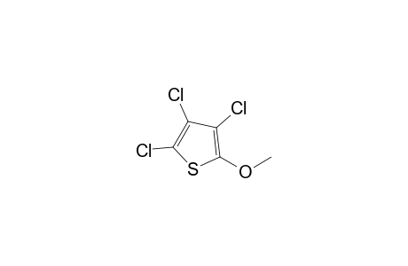 2,3,4-trichloro-5-methoxy-thiophene