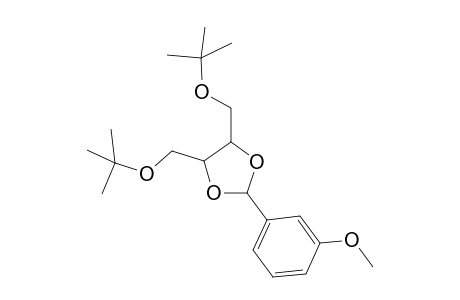 4,5-Bis[(tert-butoxy)methyl]-2-(3-methoxyphenyl)-1,3-dioxalane