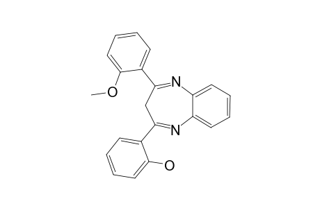 2-(2-HYDROXYPHENYL)-4-(2''-METHOXYPHENYL)-1,5-BENZODIAZEPINE