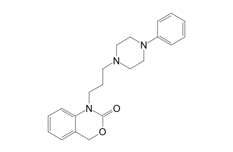 4-[3'-(4"-Phenyl-1"-piperazinyl)propyl]-1H-(2,4)-benzoxazin-3-one