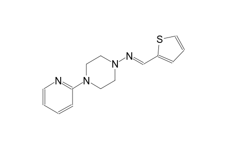 1-piperazinamine, 4-(2-pyridinyl)-N-[(E)-2-thienylmethylidene]-