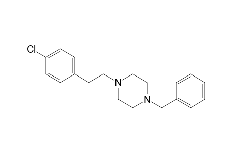 N-Benzyl-N'-[2-(4-chlorophenyl)ethyl]piperazine
