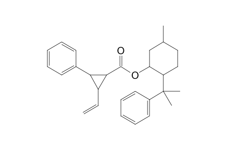 (-)-8-Phenylmenthyl 2-phenyl-3-ethenylcyclopropane-1-carboxylate