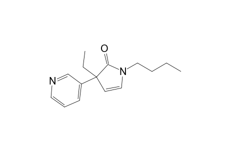 N-Butyl-3-ethyl-3-(3-pyridyl)-1,3-dihydropyrrol-2-one