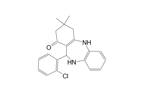 3,3-Dimethyl-2,3,4,5,10,11-hexahydro-11-[(2-chloro)phenyl]-1Hdibenzo[b,e][1,4]diazepin-1-one