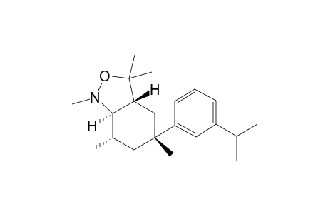 rac-(3aR,5R,7S,7aR)-5-(3-isopropylphenyl)-1,3,3,5,7-pentamethyloctahydrobenzo[c]isoxazole