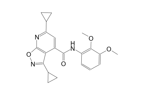 isoxazolo[5,4-b]pyridine-4-carboxamide, 3,6-dicyclopropyl-N-(2,3-dimethoxyphenyl)-