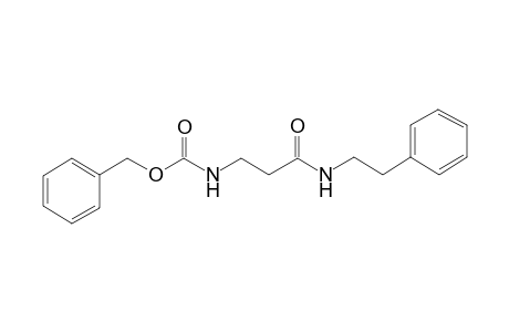 (2-Phenethylcarbamoyl-ethyl)-carbamic acid benzyl ester