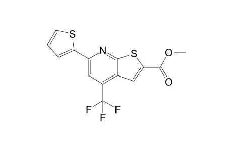 6-(2-Thienyl)-4-(trifluoromethyl)thieno[2,3-b]pyridine-2-carboxylic acid methyl ester