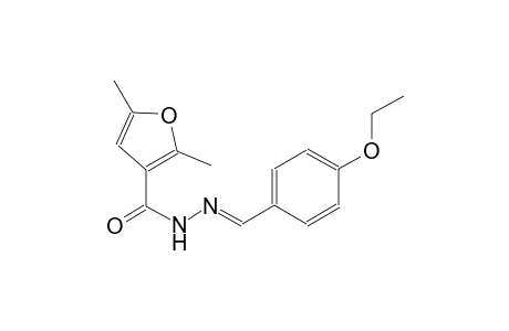N'-[(E)-(4-ethoxyphenyl)methylidene]-2,5-dimethyl-3-furohydrazide