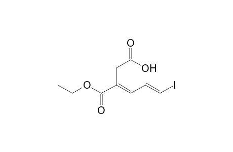 (3E,5E)-3-(Ethoxycarbonyl)-6-iodo-3,5-hexadienoic acid