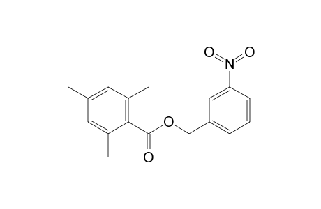 Benzoic acid, 2,4,6-trimethyl-, (3-nitrophenyl)methyl ester