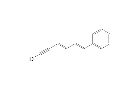1-Phenyl-6-deuterio-1,3-hexadien-5-yne