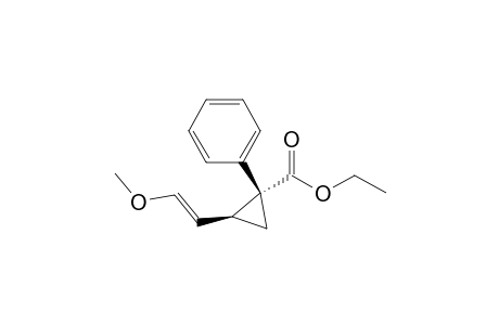 Ethyl trans-2-[(E)-2'-Methoxyvinyl]-1-phenylcyclopropanecarboxylate