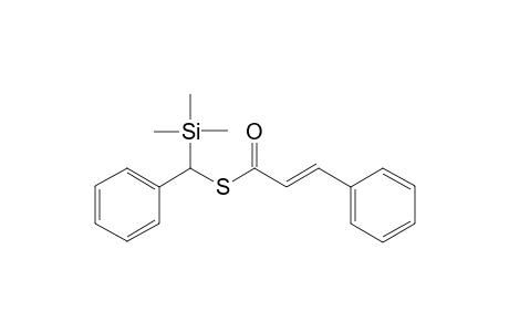 S.alpha.-Trimethylsilylbenzyl (E)-Thiocinnamate