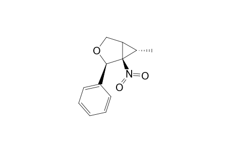6(S*)-methyl-1(R*)-nitro-2(R*)-phenyl-3-oxabicyclo[3.1.0]hexane