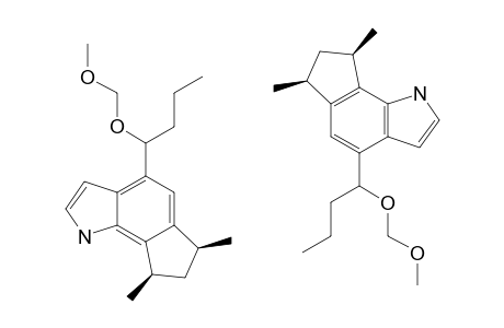 (cis)-4-[1'-(Methoxymethyl)oxybutyl]-6,8-dimethyl-1,6,7,8-tetrahydrocyclopent[g]indole