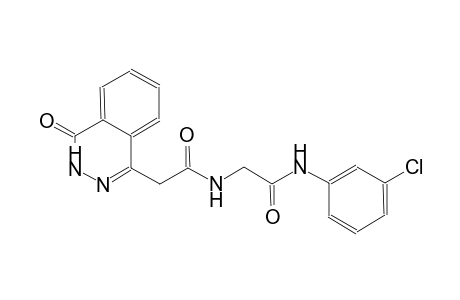 1-phthalazineacetamide, N-[2-[(3-chlorophenyl)amino]-2-oxoethyl]-3,4-dihydro-4-oxo-