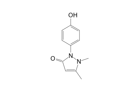 2,3-Dimethyl-1-(p-hydroxyphenyl)-2,5-dinydro-pyrazole-5-one