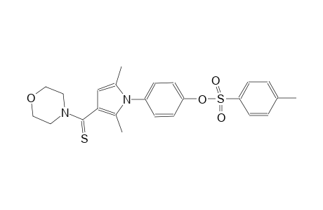 4-[2,5-dimethyl-3-(4-morpholinylcarbothioyl)-1H-pyrrol-1-yl]phenyl 4-methylbenzenesulfonate