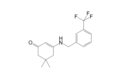 2-Cyclohexenone, 3-(3-trifluoromethylbenzylamino)-5,5-dimethyl-