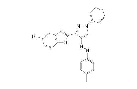 [3-(5-bromobenzofuran-2-yl)-1-phenyl-pyrazol-4-yl]-(p-tolyl)diazene
