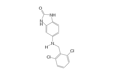 2H-benzimidazol-2-one, 5-[[(2,6-dichlorophenyl)methyl]amino]-1,3-dihydro-