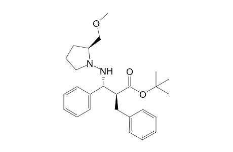 (S,S,R)-tert-Butyl 2-[.alpha.-N-(2-methoxymethylpyrrolidin-1-yl)aminobenzyl]-2-benzylethanoate