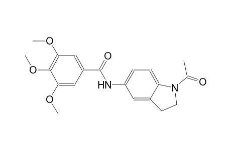 benzamide, N-(1-acetyl-2,3-dihydro-1H-indol-5-yl)-3,4,5-trimethoxy-