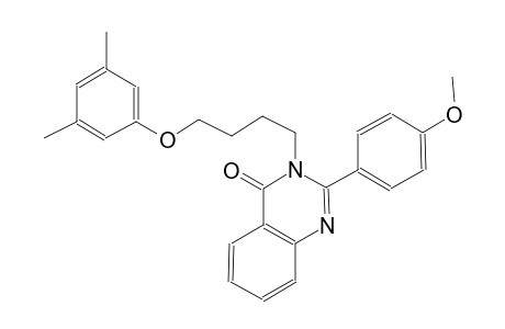 3-[4-(3,5-dimethylphenoxy)butyl]-2-(4-methoxyphenyl)-4(3H)-quinazolinone