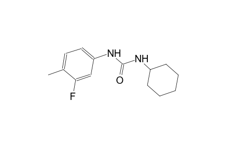 N-cyclohexyl-N'-(3-fluoro-4-methylphenyl)urea