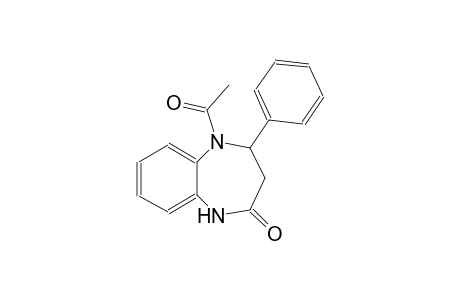 5-acetyl-4-phenyl-1,3,4,5-tetrahydro-2H-1,5-benzodiazepin-2-one