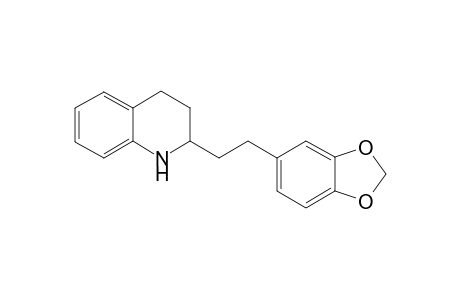 2-(3,4-methylenedioxyphenylethyl)-1,2,3,4-tetrahydroquinoline