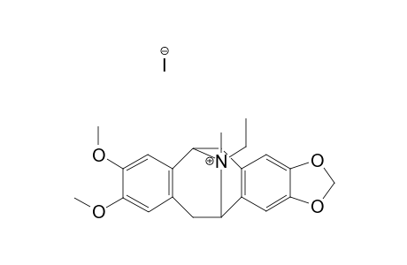 9-O-Methyl-N-ethylcaryachine N-methoiodide