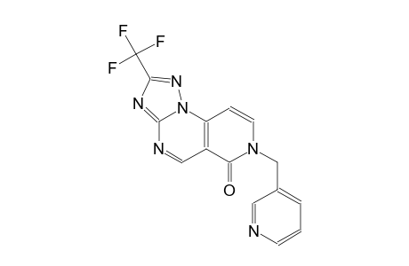 pyrido[3,4-e][1,2,4]triazolo[1,5-a]pyrimidin-6(7H)-one, 7-(3-pyridinylmethyl)-2-(trifluoromethyl)-